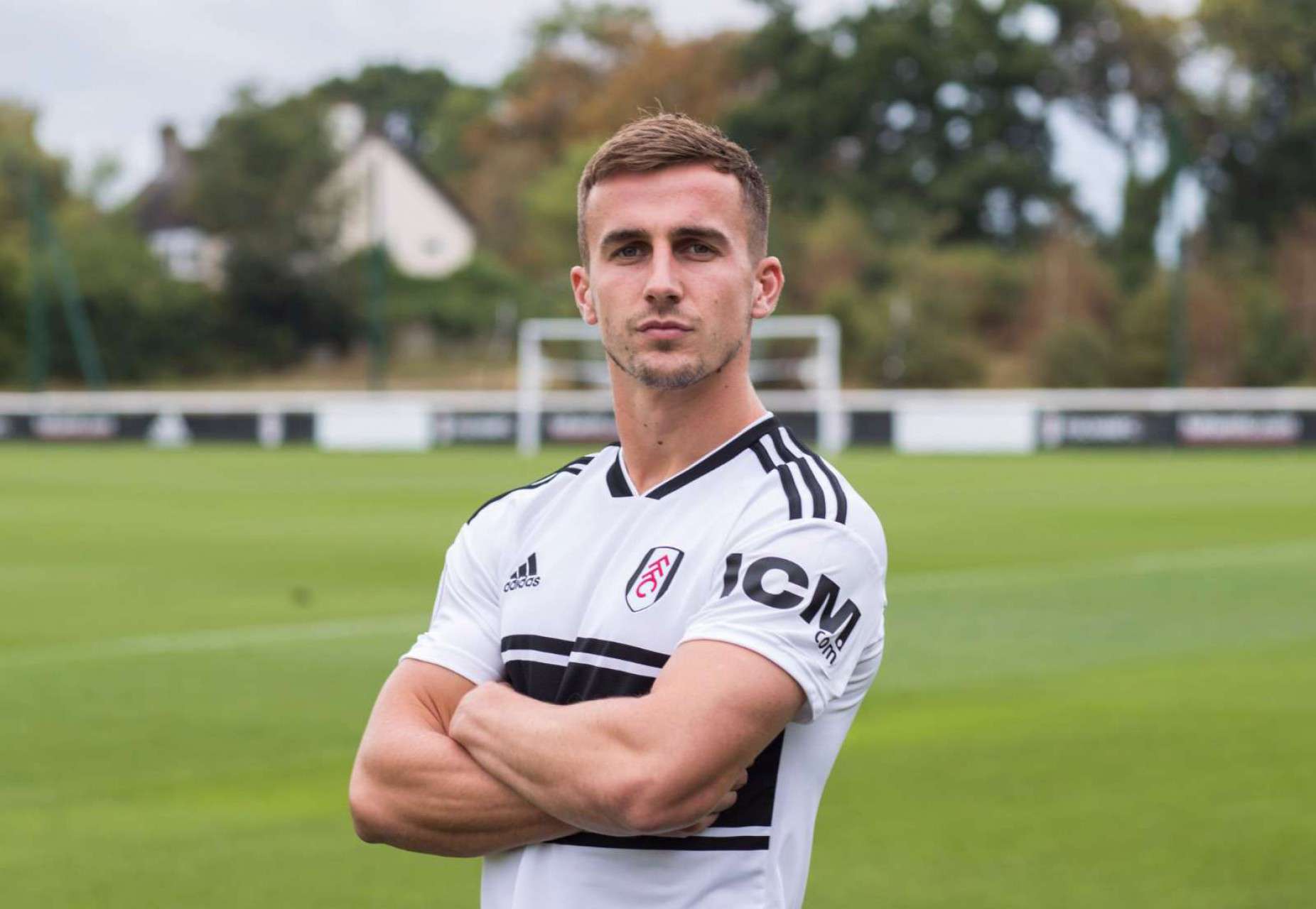 ICM.com Proud Premier League Fulham FC Shirt Sleeve Sponsor