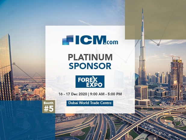 ICM.com patrocinará la Forex Expo Dubai 2020