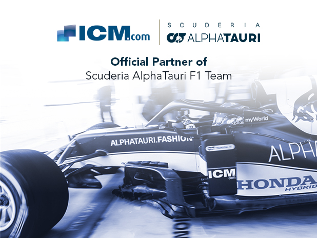 ICM Announces Partnership with Scuderia AlphaTauri F1 Team